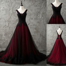 Abiti da sposa gotici bordeaux