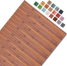 Tappeto bamboo cucina legno - tappeto,