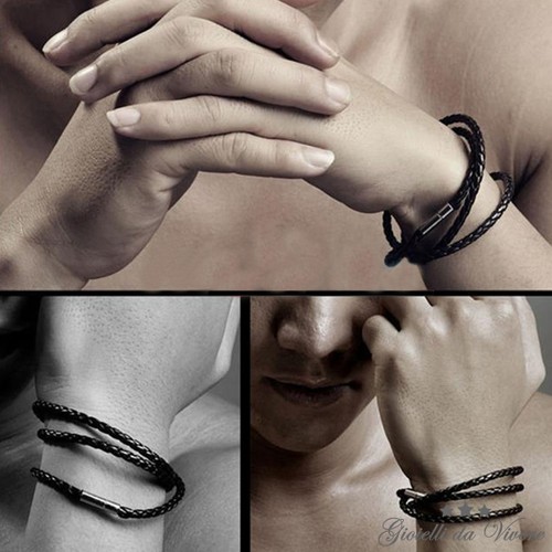 4mm bracciale intrecciato - 4mm,
