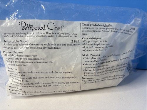 The pampered chef scoop - the,