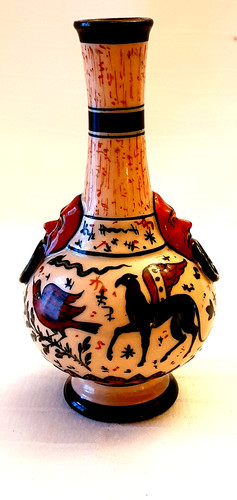 Vaso mascheraone kpm berlino - mascheraone,