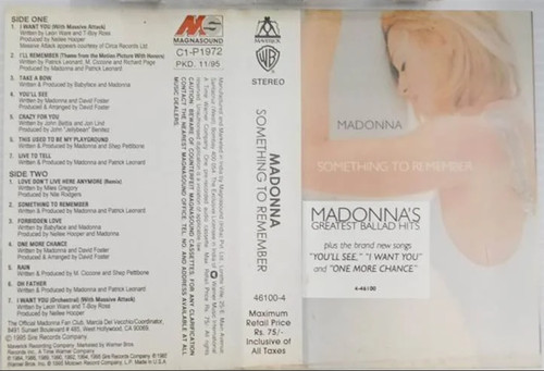 Madonna something remember - madonna, to