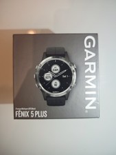 Garmin Fenix 5 Plus Sapphire 47mm Cassa Argenta, Cinturino Di Ricambio Nuovo,...