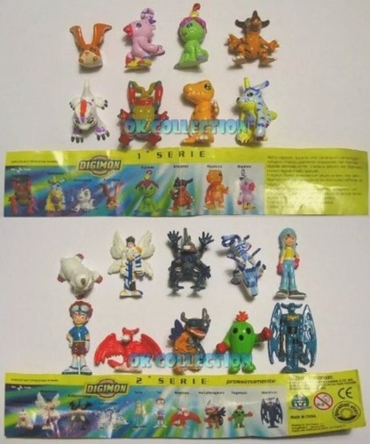 Digimon anno 2001 - 2001, sorpresine