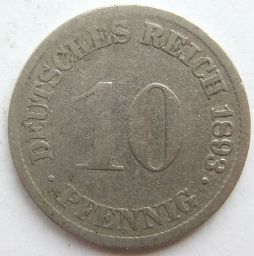 Moneta impero tedesco - tedesco, 10