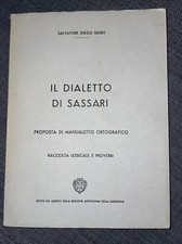 Il dialetto di Sassari, Salvatore D.  Sassu - Raccolta lessicale e proverbi 1963