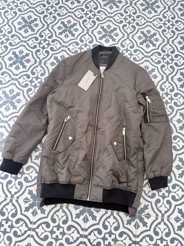 Giacca bomber zara verde - zara, cachi