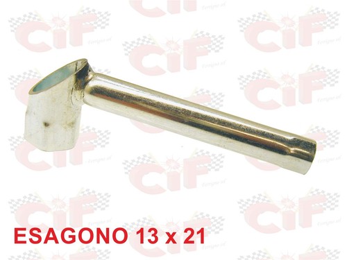 Chiave candela esagono 13x21 - chiave,