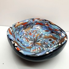 Ciotola in vetro "Tutti Frutti", Murano, Aureliano Toso, 1950-60.