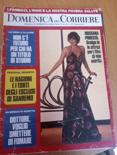 Domenica del corriere 1973 - domenica,