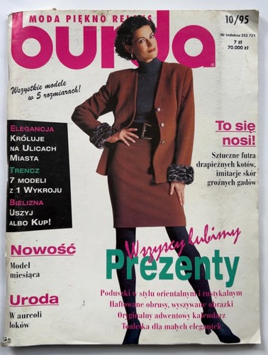 Magazyn burda 1995 - magazyn,