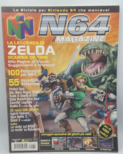 N64 magazine 1 rivista - n.,