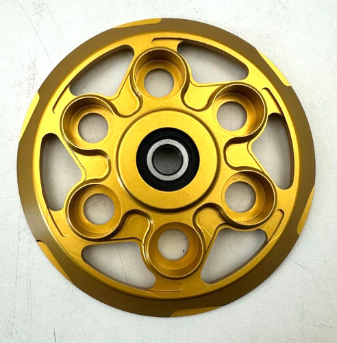 Piattello spingidisco oro per
