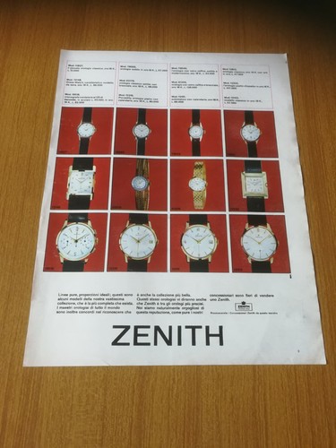 1963 zenith automatic modelli - 1963,