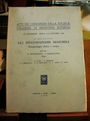 Gli ipogonadismi maschili - ipogonadismi,