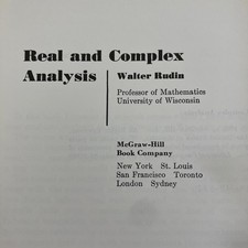 Real and Complex Analysis