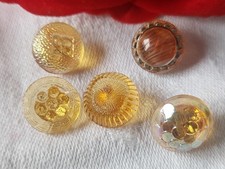 Lotto 5 Bottoni Antichi IN