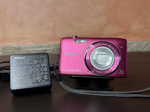 Nikon coolpix s3500 rosa - s3500,