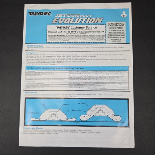 Taiyo jet hovercraft - jet,