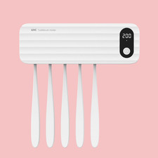 -Sterilizzatore Portaspazzolino UV, Sterilizzatore per Spazzolino Elettrico Da P