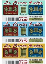 Gratta vinci carta alta - gratta,