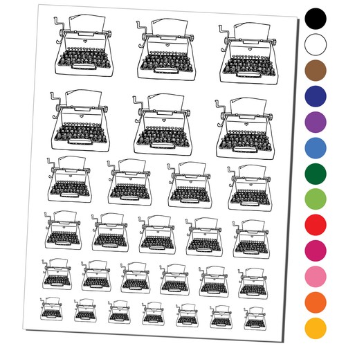 Macchina scrivere vintage - da,