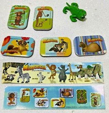 DREAMWORKS SORPRESA PERSONAGGI 3D MADAGASCAR E MADAGASCAR MAGNETS EXTRA KINDER