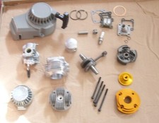  KIT GRUPPO TERMICO RACING MAGGIORATO CILINDRO MINIMOTO KIT MODIFICA COMPLETO