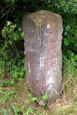 Photo 6x4 Old Milestone near