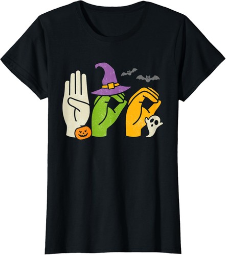 Maglietta girocollo boo hands - maglietta,
