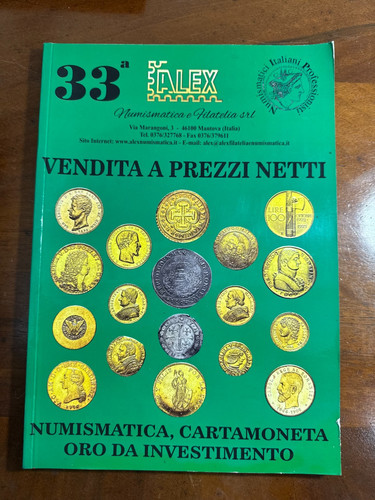 Catalogo asta numismatica - catalogo,