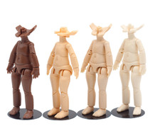 Body - Corpo YMY 11 cm adatto per bambola giocattolo 1:12 GSC Head BJD OB Obitsu 11 Ymy