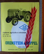 Advertising Tractors ORENSTEIN