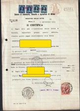 15784 MARCHE DA BOLLO SU DOCUMENTO vedi mod. personalizzato