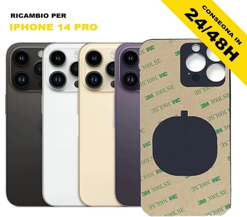 Back cover iphone pro vetro - iphone,