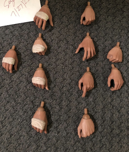Set mani dalla figura - mani,