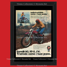 Anni ' 70  * Pubblicità Originale "Garelli, KL 50 E.5V." Cornice