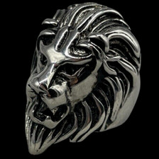 Anello testa leone colore - anello,