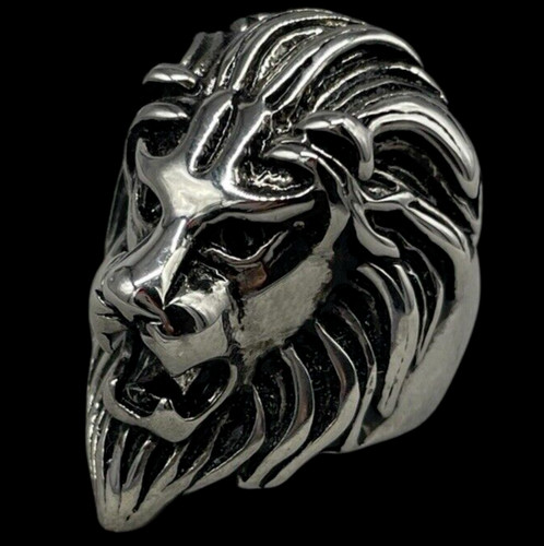 Anello testa leone - anello, colore