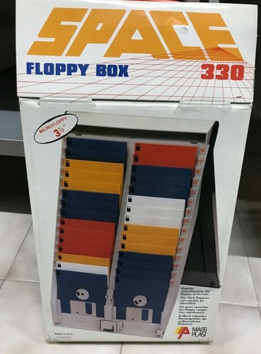 Box porta floppy nuovo - box,