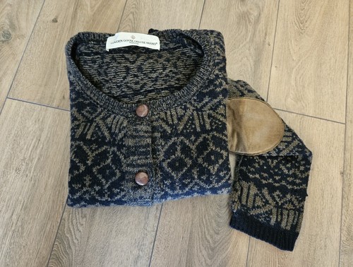 Cardigan golden goose marrone - golden,
