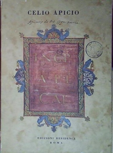 Apicio celio obsoniis et - celio,