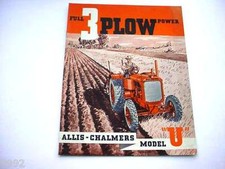 Brochure trattore agricolo