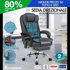ALFORDSON Sedia Ufficio