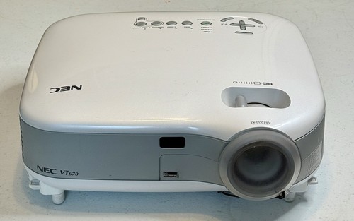 Nec 670 lcd projector with - vt,
