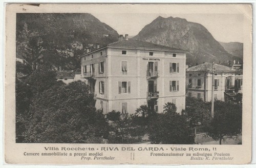 Cartolina villa rocchetta - rocchetta,