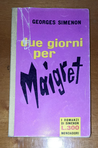 Due giorni per maigret - due, 1963