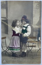 AK Motiv Kinder 1908 Tracht
