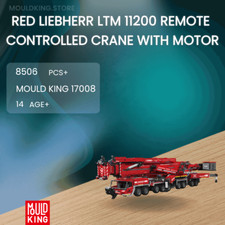 MOULD KING 17008 Red Liebherr