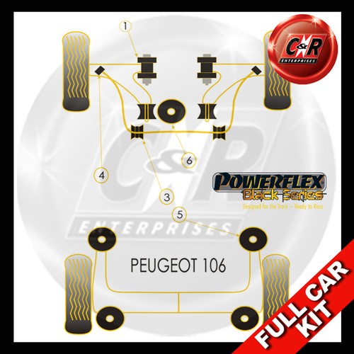 Kit boccole completo powerflex - completo,